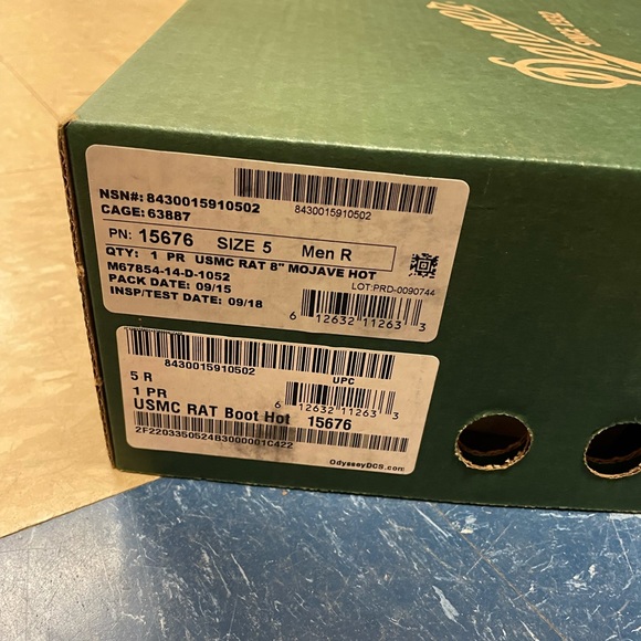 USMC Rat Boots - Picture 2 of 8